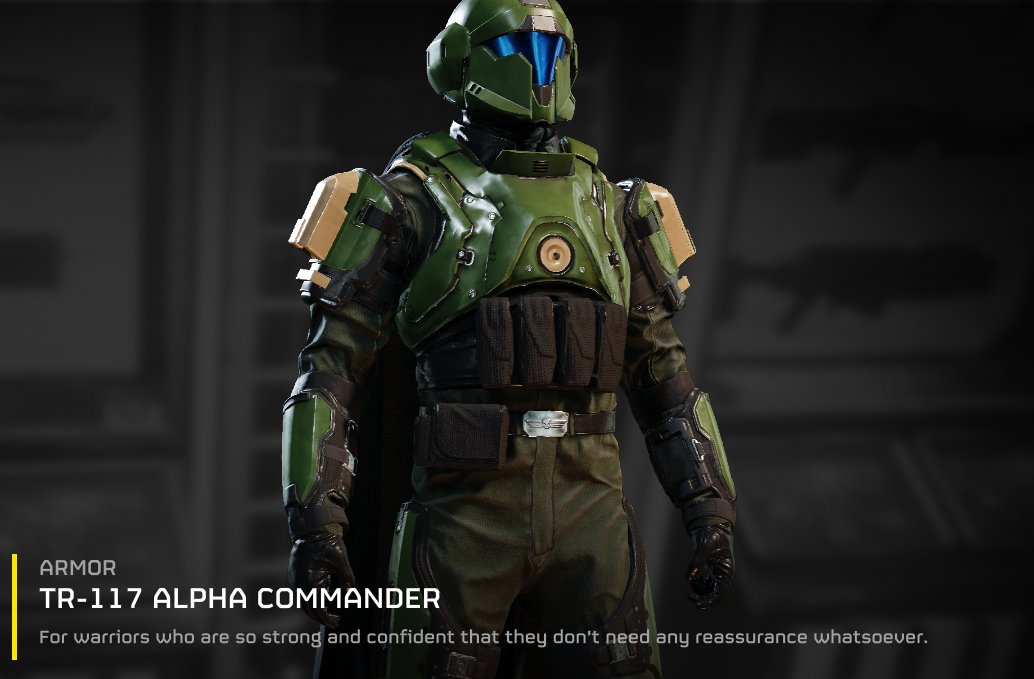 117 alpha commander. 117 alpha commander
