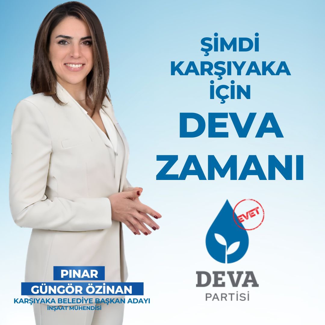 Ata’mızın ve Cumhuriyet’imizin bize verdiği seçme ve seçilme hakkından aldığım cesaretle 🇹🇷

Daha iyisini, en iyisini yapmak için, 
Yıllardır sunduğumuz çözümleri hayata geçirmek için,
Söylenen değil icra eden taraf olmak için yola çıkıyorum.  

Biz Karşıyaka'ya yakışır şekilde,