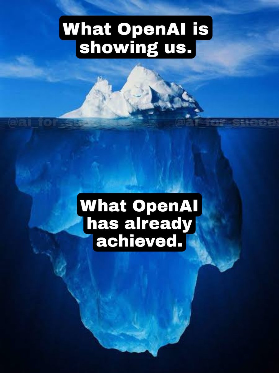 After watching SORA, I feel that OpenAI has achieved far more than we are aware of. Am I the only one who feels this way ?