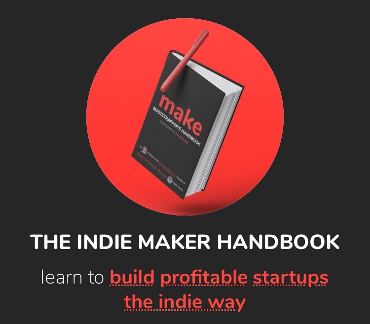 Just finished reading Make by <a href="/levelsio/">@levelsio</a> 

Highly recommend it to those starting to build startups. Simple, powerful.

Now, let's make it happen!