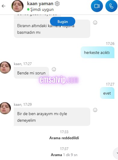 Siz de aşağıdaki görsellerde bulunan müşteriler gibi güvenilir bir şekilde sohbet almak istersen Skype adresim profilimde var ☺️☺️