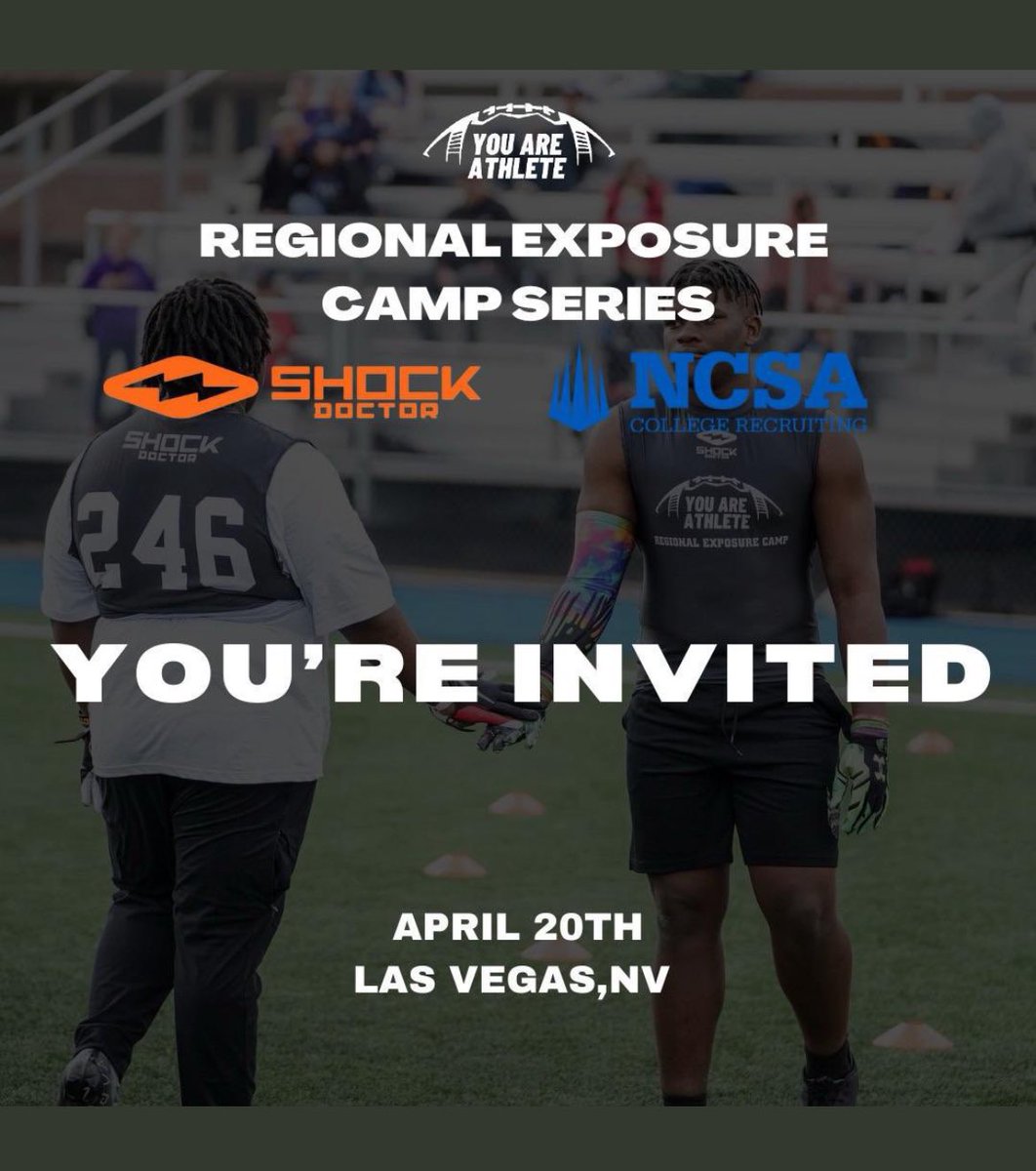 Thank you <a href="/youareathlete/">You Are Athlete</a> and <a href="/ShockDoctor/">Shock Doctor</a> for the invite to compete in Las Vegas NV

<a href="/c_bangs/">CBangs</a> <a href="/BYUFBRecruiting/">BYU Football Recruiting</a> <a href="/PrepRedzoneUT/">Prep Redzone Utah</a>