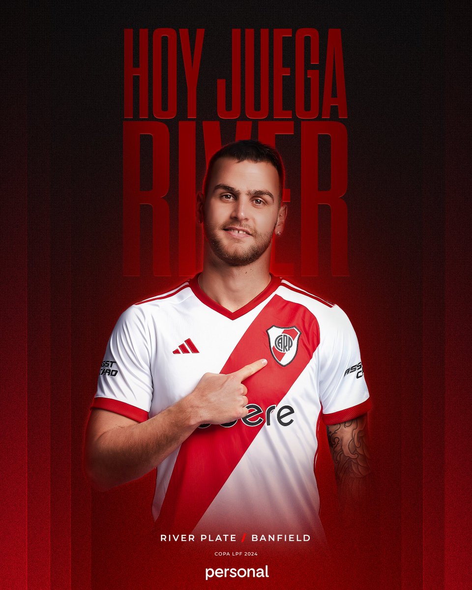 ¡HOY JUEGA RIVER! ⚪🔴⚪