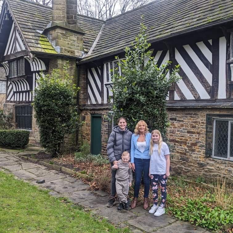 A visit from Trudy Birt today, the last resident of Bishops' House! Trudy brought her grandchildren along and explained what the house looked like when she left in 1973, before the house was restored and turned into a museum.