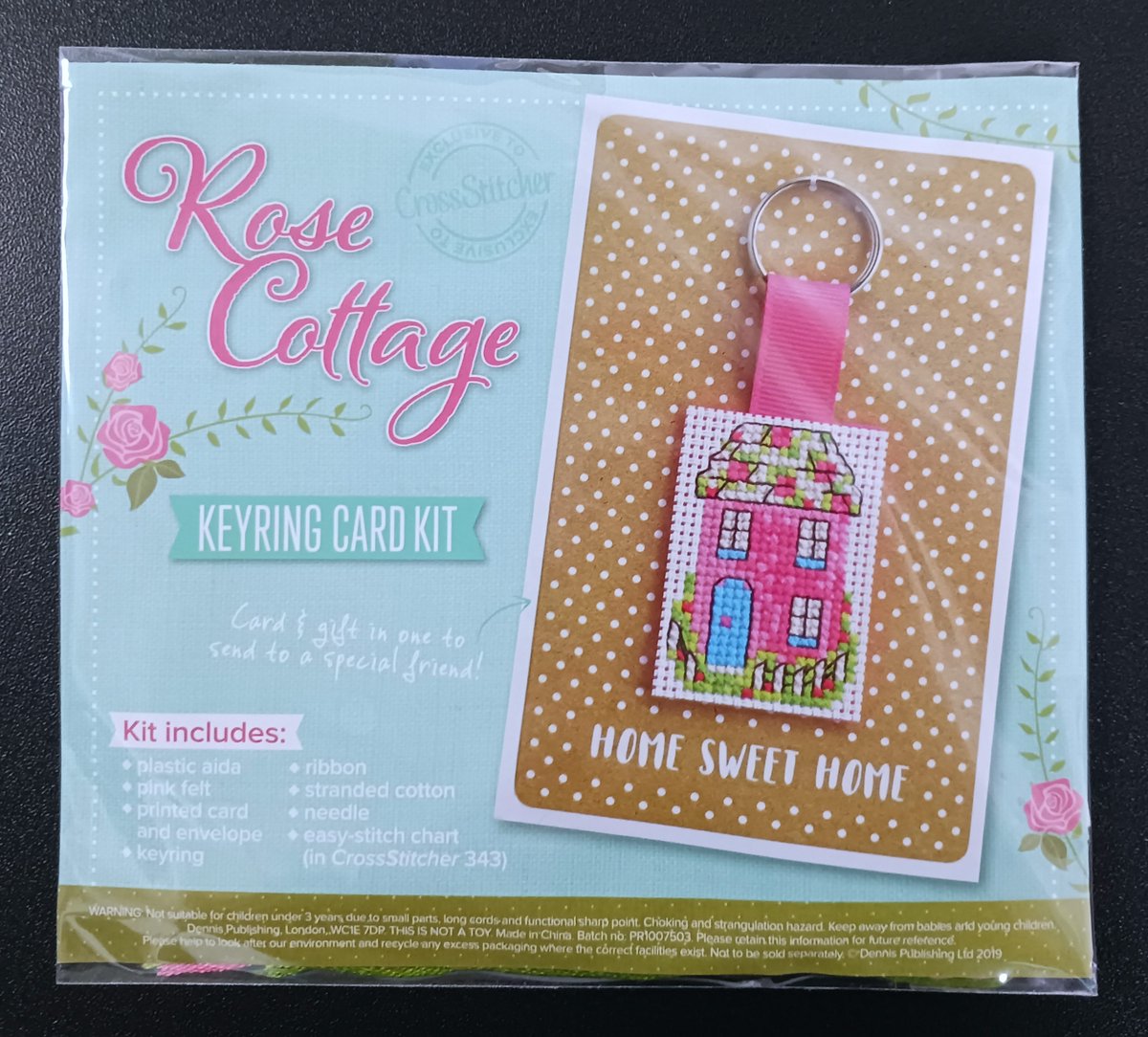 NEW! Cross Stitcher Exclusive Rose Cottage Keyring Card Kit Housewarming Cross Stitch
#CrossStitcher #Exclusive #Rose #Cottage #Keyring #Card #Kit #Housewarming #CrossStitch #Ebay #CynamagicsShopORama

ebay.com/itm/3352629411…