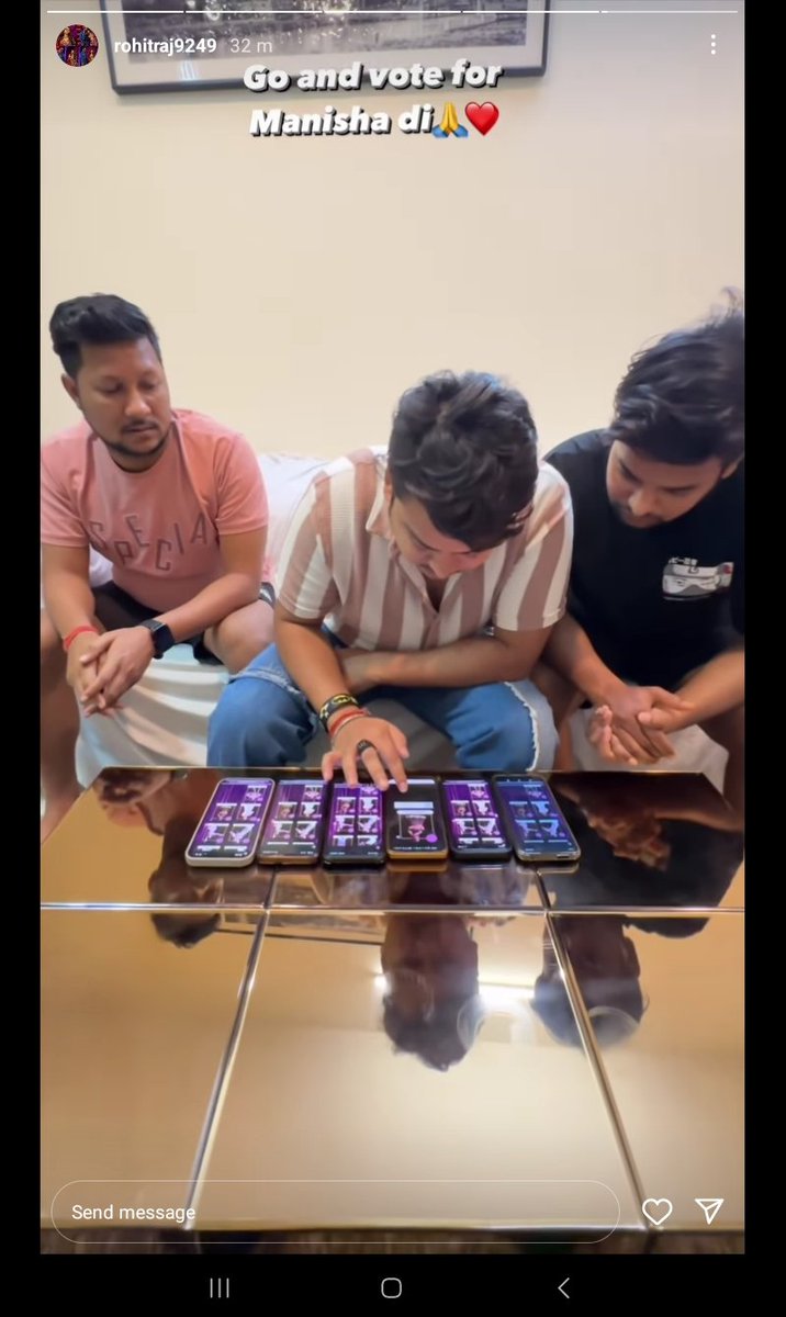 MiliMim4's tweet photo. Guys keep voting her π«Άπ₯Ήππβ€οΈ
When we say family over anything we meant it....π₯Ή
#ManishaRani #ManishaRaniInJDJ11 #VoteForManisha
#ManishaSquad #Abhisha https://t.co/JQWzCuOSyw
