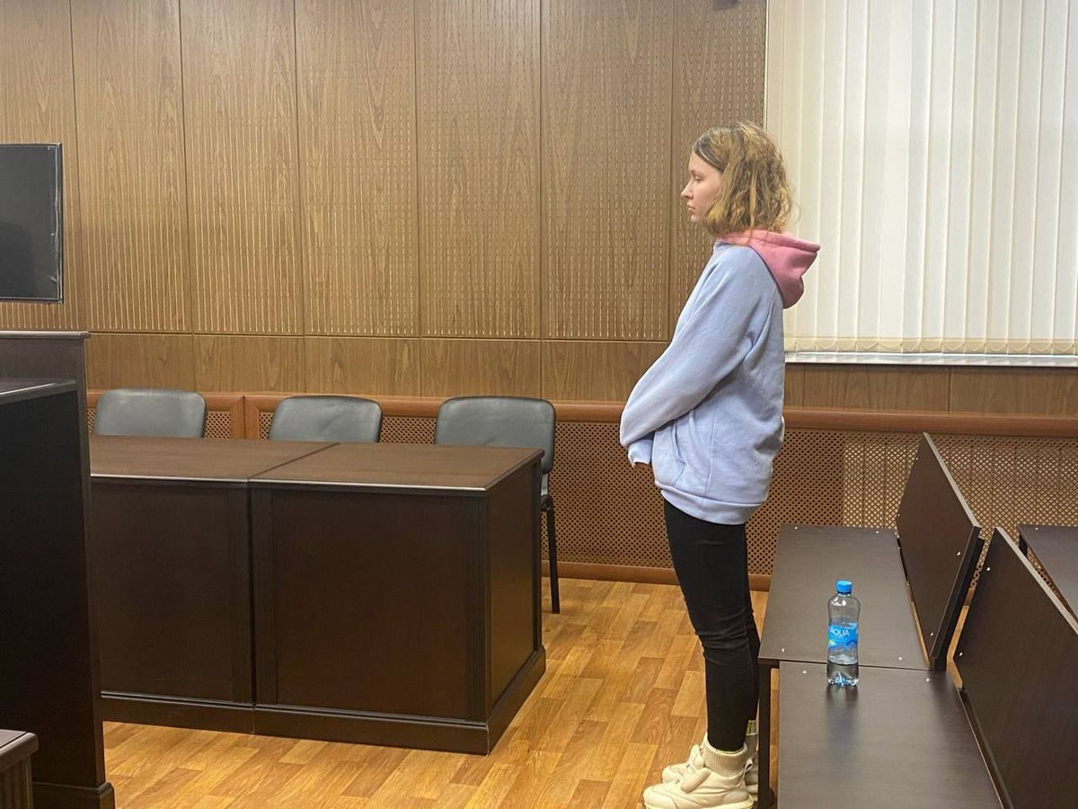 Moscow, Russia: This young woman is among many sentenced to 15 days in jail for mourning the murder of Alexey Navalny in public.
