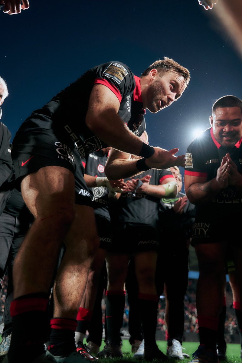 StadeToulousain's tweet photo. Victoire 61-34… QUEL MATCH 😍

#STOYO https://t.co/u9OSuF8HsU