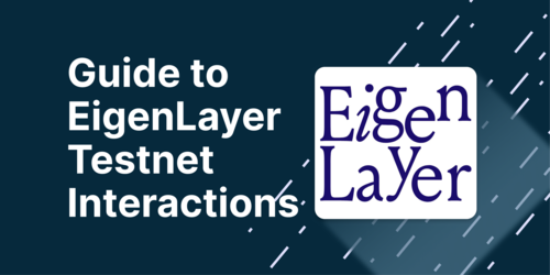 🃏 EigenLayer Testnet Interaction
(Reward Potential) -- Raised $64.5M
_______
     💰 $0 Required
     ⏳ 10 Minutes
--------
<a href="/eigencloud/"></a>  is a set of smart contracts that allows consensus layer Ether (ETH) stakers to opt in to validating new software modules.

Mini-thread  🧵