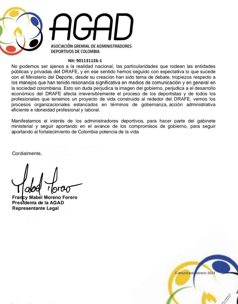 Asociación Gremial De Administradores Deportivos tweet media