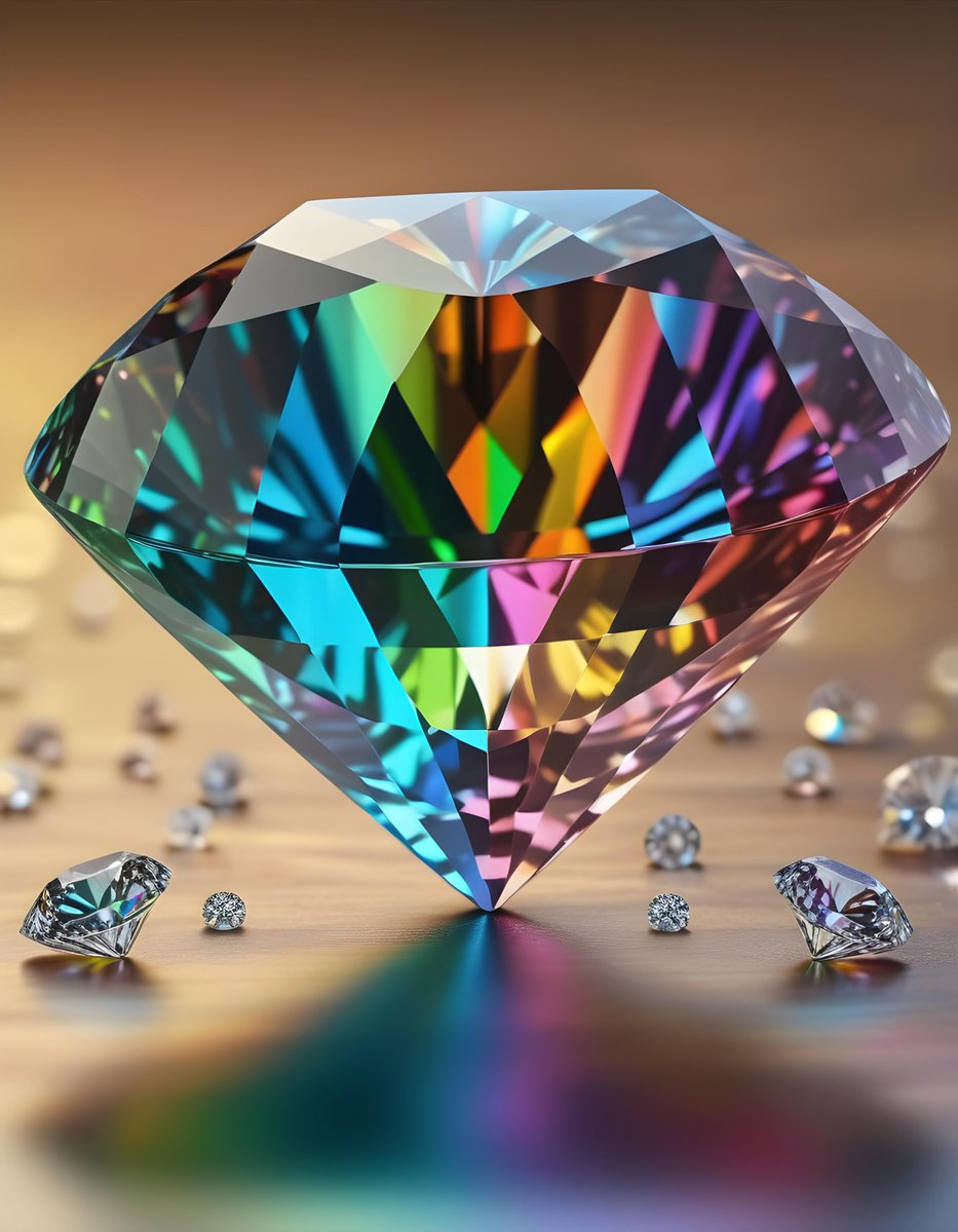 Diamond Fire #Gemstones #preciousstones #diamonds #diamond #diamondfire #dispersion #lightdispersion #refraction #ai #digitalart #art #artificialintelligence #aigenerated #generativeai #machinelearning #aiart #aiartistcommunity