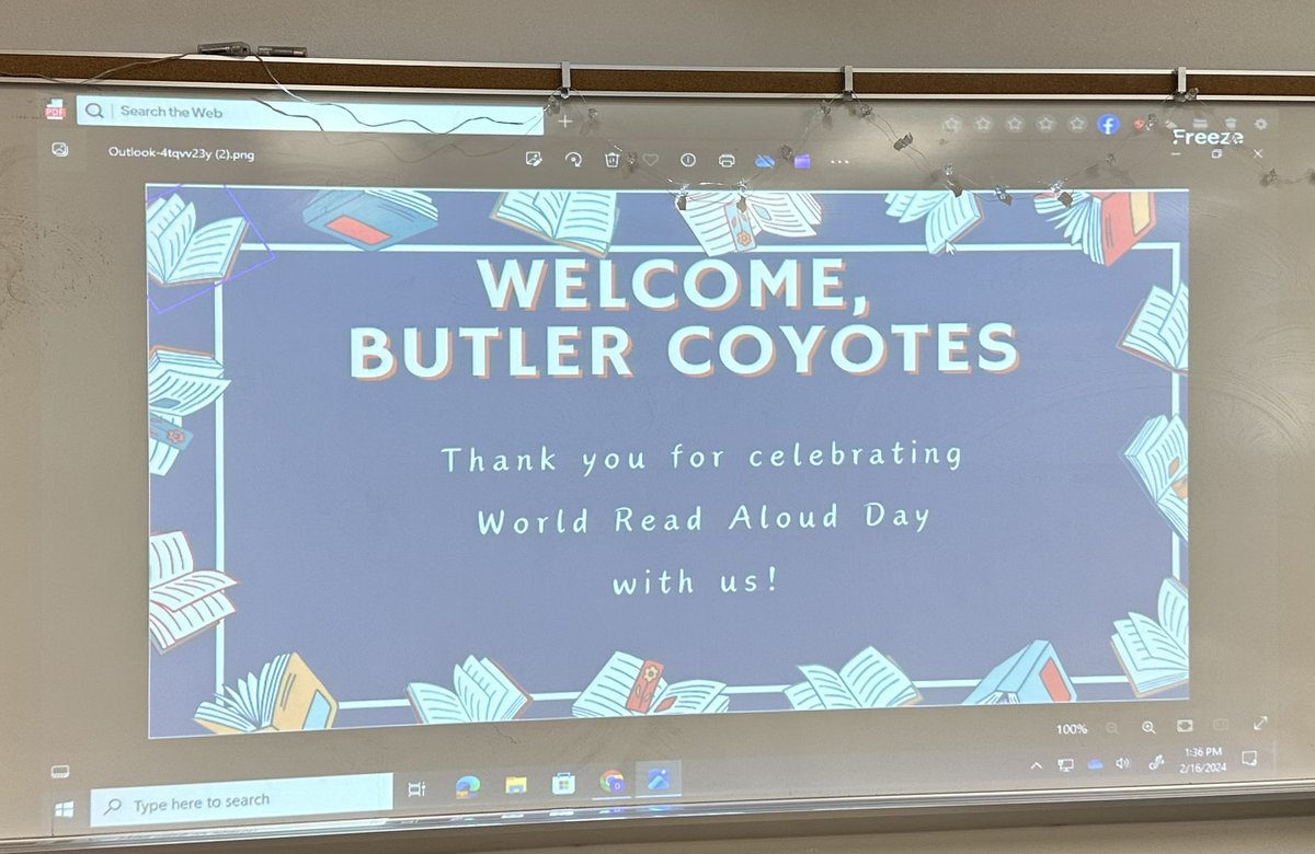 LaRedd_BES's tweet photo. Thank you Bobcats for reading with our Coyotes!
#jpb_coyotes_bes https://t.co/qB55VZvNCm