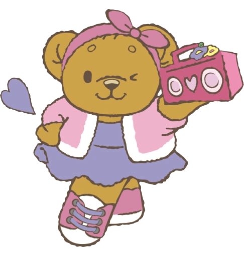 sanriodaily's tweet photo. our underrated sanrio character of the day is robearta! 💫 https://t.co/SKKxp3bU72