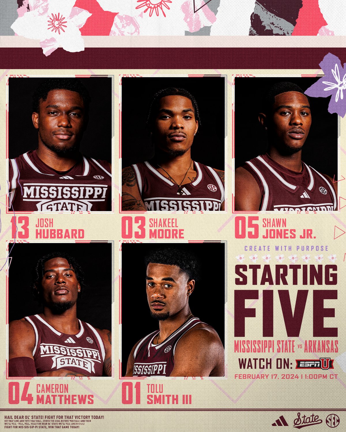 Mississippi state sale basketball schedule
