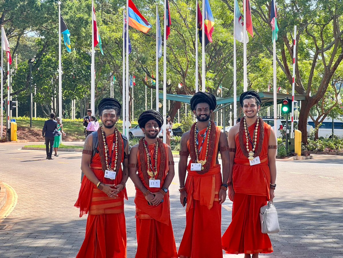 KAILASA is Represented at UN Youth Environment Program, Voices for Change: Driving Advocacy Through Eco-Spiritualities

UNEP Headquarters, Nairobi, February 17, 2024 – Diplomats of KAILASA represented KAILASA’s views on the environment at the UN Youth Environment program held at