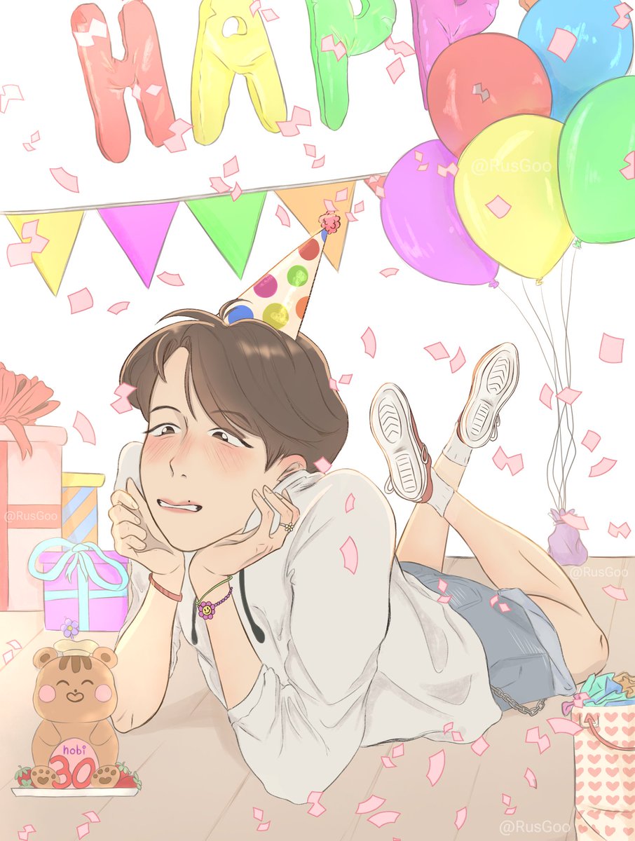 i feel so bad, its so rushed and sloppy but i stayed awake till 1pm to finish it just for my hobibi💓 my everything, my life. i hope he eats good today, is papered, and doted on all day🥺
#HAPPYBIRTHDAYJHOPE #HAPPYJHOPEDAY #HOBIUARY #JHOPE #HappyHobiDat