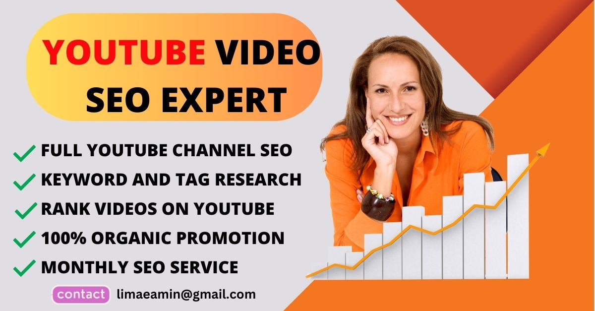 Interested in growing your You Tube channel and increasing your video earnings? If so, consider my YouTube video SEO service. As a professional channel growth manager and YouTube SEO expert, I specialize in elevating your content rankings on YouTube and Google.