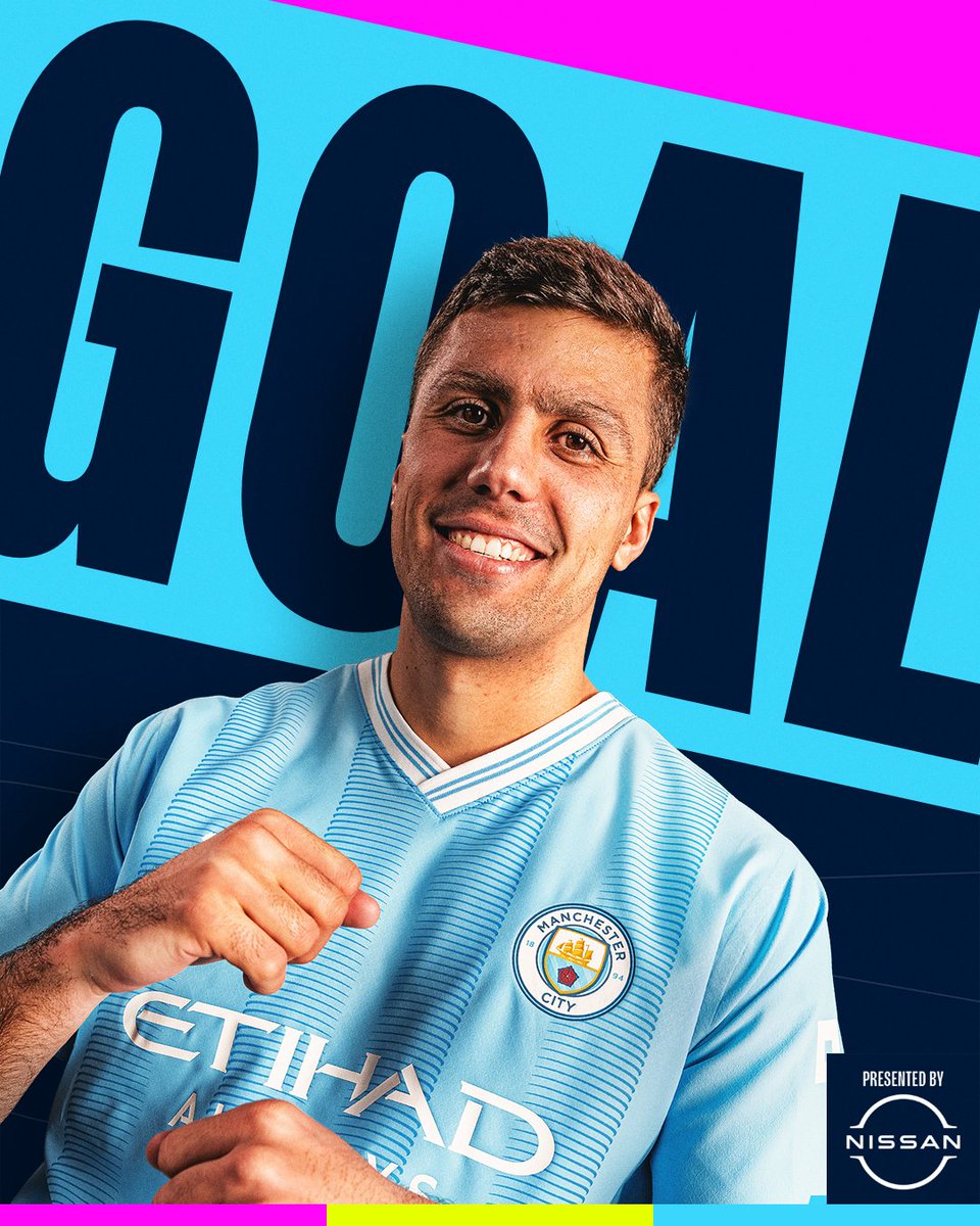 RODRIGOOOOOAAAAALLLL!!!!

🩵 1-1 🔵 #ManCity