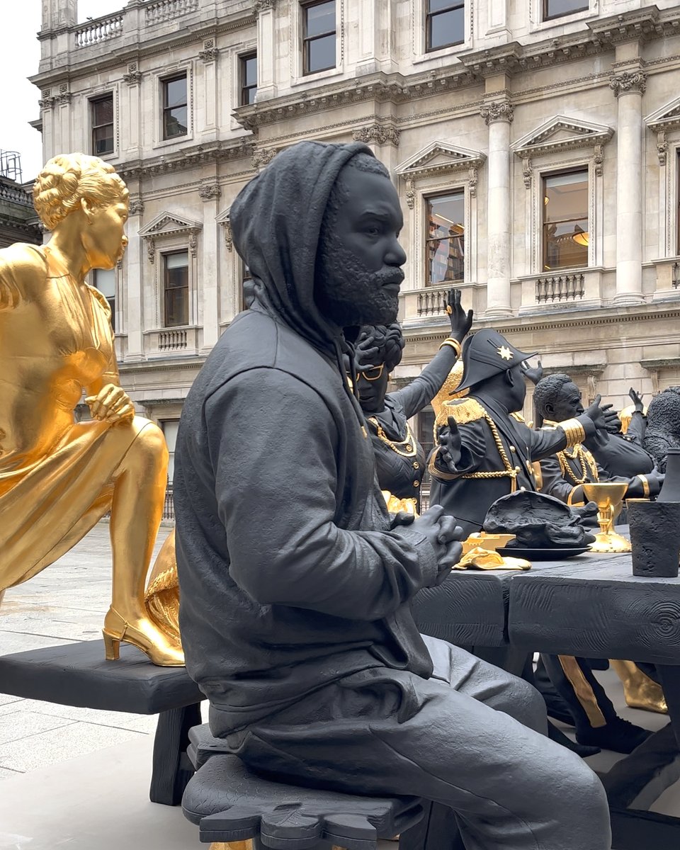 theartofldn's tweet photo. Got a thirst for art knowledge? This is for you! ๐ซ
๐ฃ Curator talk: Entangled Pasts, 1768โnow
๐@royalacademy
๐ Tickets from ยฃ9 (in person) or ยฃ5 (online)
๐ Thursday 29 February, 18.30 - 19.45
๐ธ: 'The First Supper (Galaxy Black)', Tavares Strachan, 2023.
#artknowledge https://t.co/2unnK7fOlt
