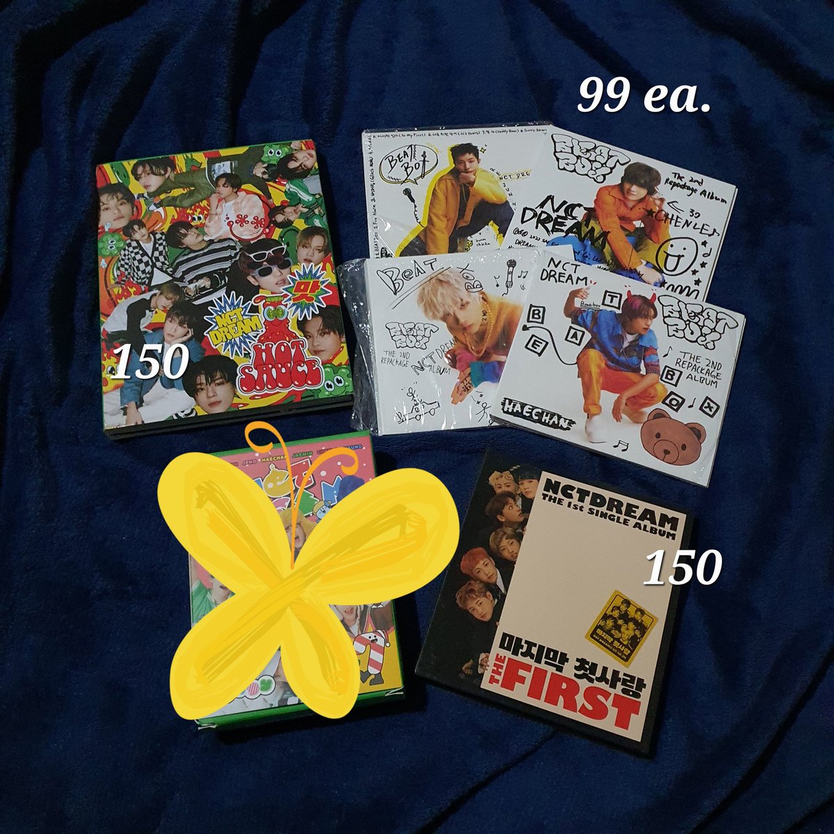 woocollects's tweet photo. wts lfb ph nct dream hot sauce beat box digipack the first single album
𓏔  ₱600 if set + pf 
𓏔  payo / 25% nrdp, rb after five days

dm to avail. https://t.co/AZAEsaRGWH