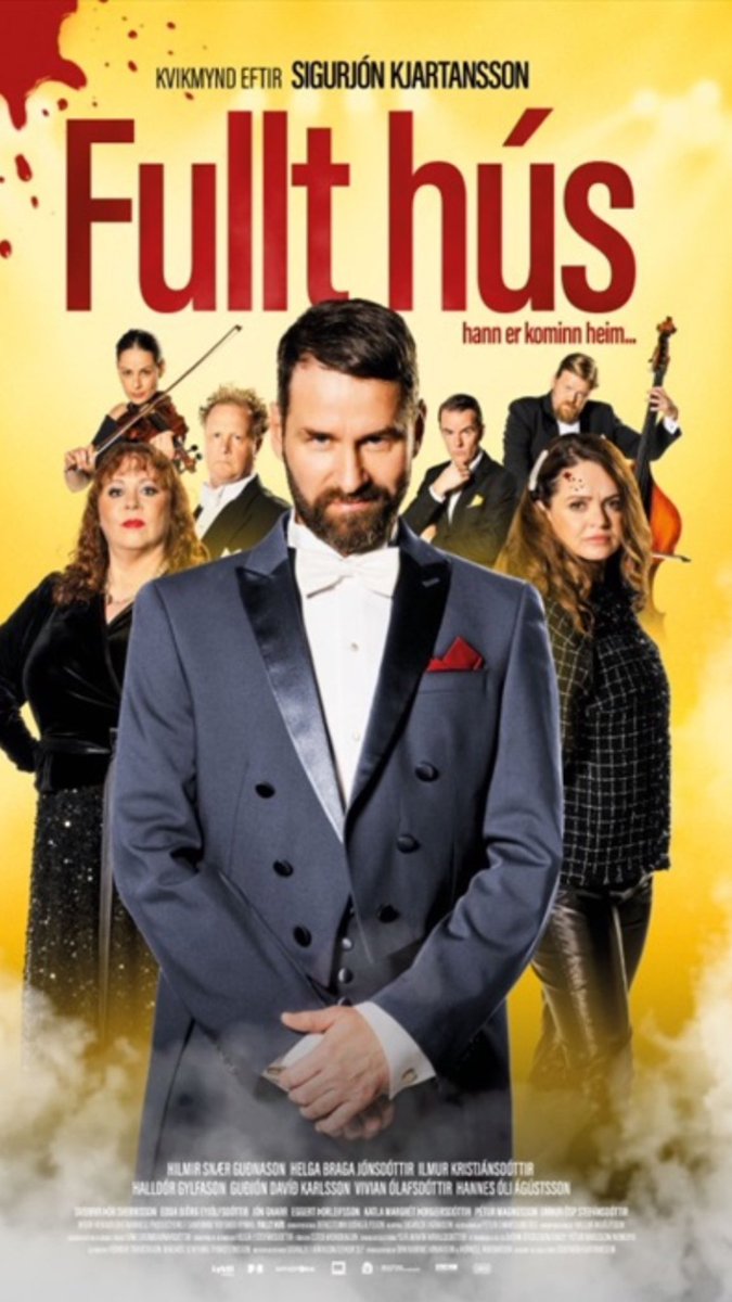 Var að koma úr bíó. Fullt hús eftir <a href="/Skjartansson/">Sigurjón Kjartansson</a> er sú mesta schnilld sem ég hef séð í langan langan tíma. Nei bara gerið ykkur greiða og farið á hana. Díses kræst þvílíka plottið👌 Þvílíkur leiksigur hjá Hilmi Snæ, að öðrum algjörlega ólöstuðum👌👌