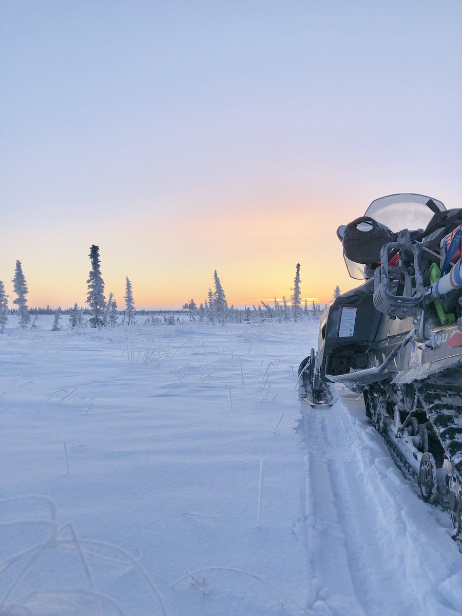 Today is the official start of the #Irondog snow machine race. Many believe it to be that toughest snowmobile race in the world.