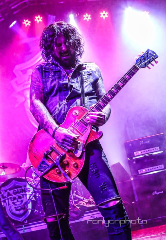 This amazing Guy Mr: Tracii Guns.. is the “key” to the sound and drive.
I can honestly say - he’s beyond world class… Thank you for making Social Disorder what we are today .
/ Anders 

Photo by Ron Lyon Photo