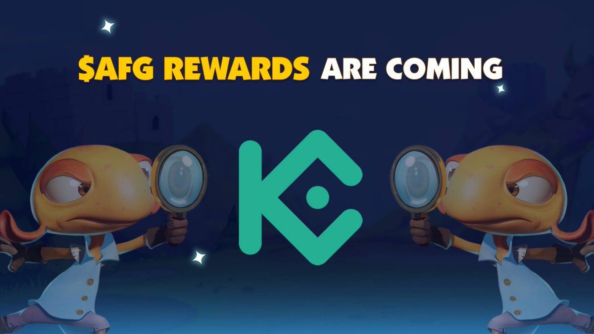 AOFverse's tweet photo. More $AFG rewards are still up for grabs on Kucoin 💎 

Sign up, deposit, and get rewarded: https://t.co/nWHG9yyNQU https://t.co/lVIuCylYeC