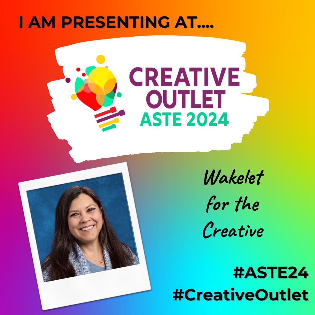 Whether you're new to Wakelet or want to find out what's new with Wakelet, let's get together Monday, 9:30-11:30! #ASTE24 #CreativeOutlet