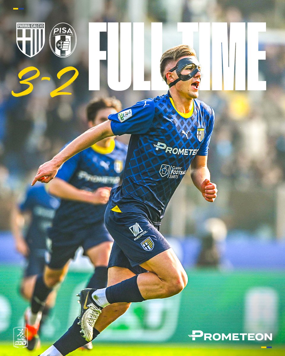 1913parmacalcio's tweet photo. NON È FINITA FINCHÉ NON È FINITA 💛💙 https://t.co/1C1flAi4HU