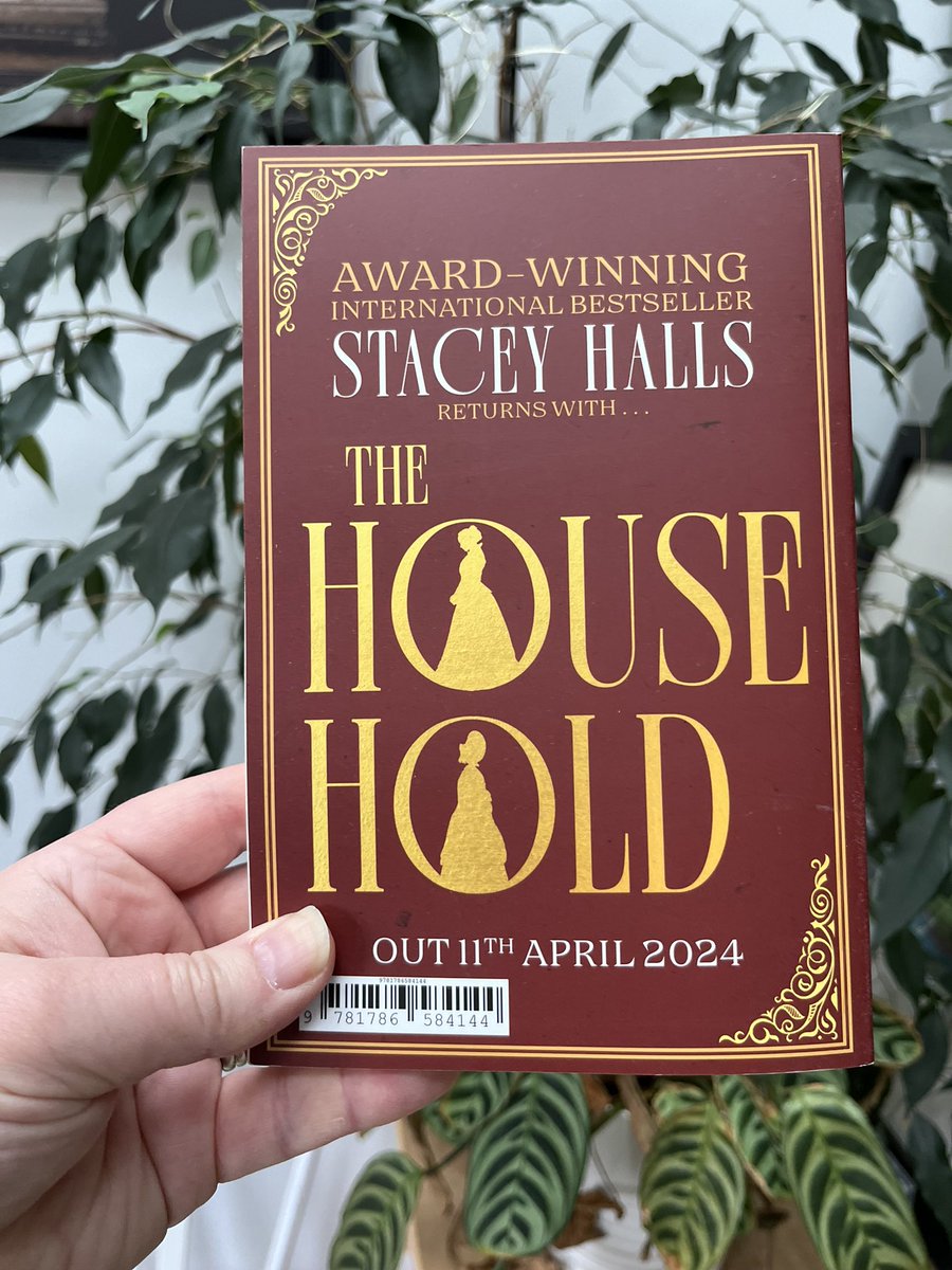 I am so thrilled to have received a copy of #TheHousehold @stacey_halls @bonnierbooks_uk @ElStammeijer 

I cannot wait to read this one! 

It’s out on April 11th