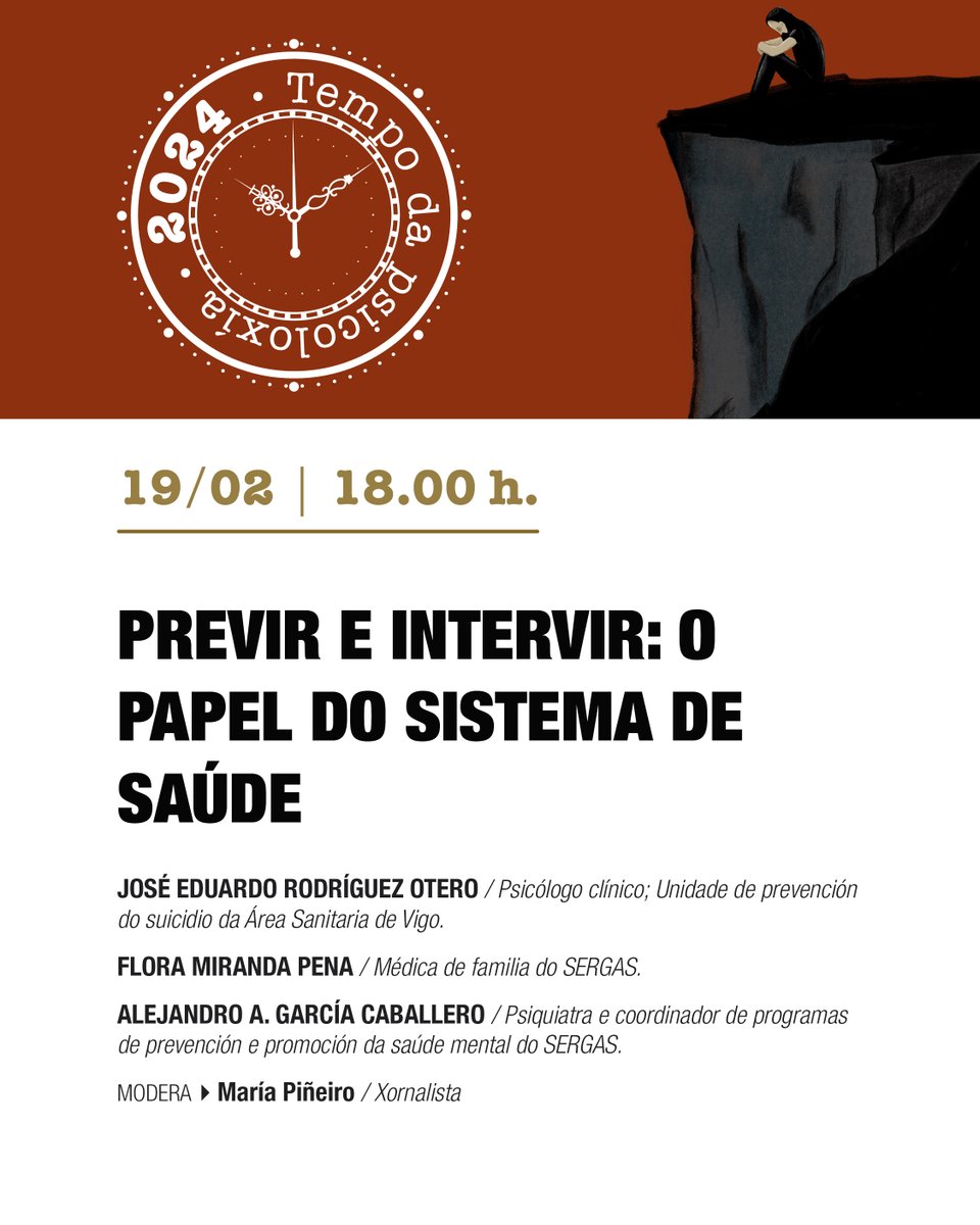 copgalicia's tweet image. Lembra que podes inscribirte en zurl.co/11hi se queres seguirnos online ou acompañarnos na propia Facultade de Psicoloxía.

Esta é unha actividade aberta a todo o público e gratuíta.