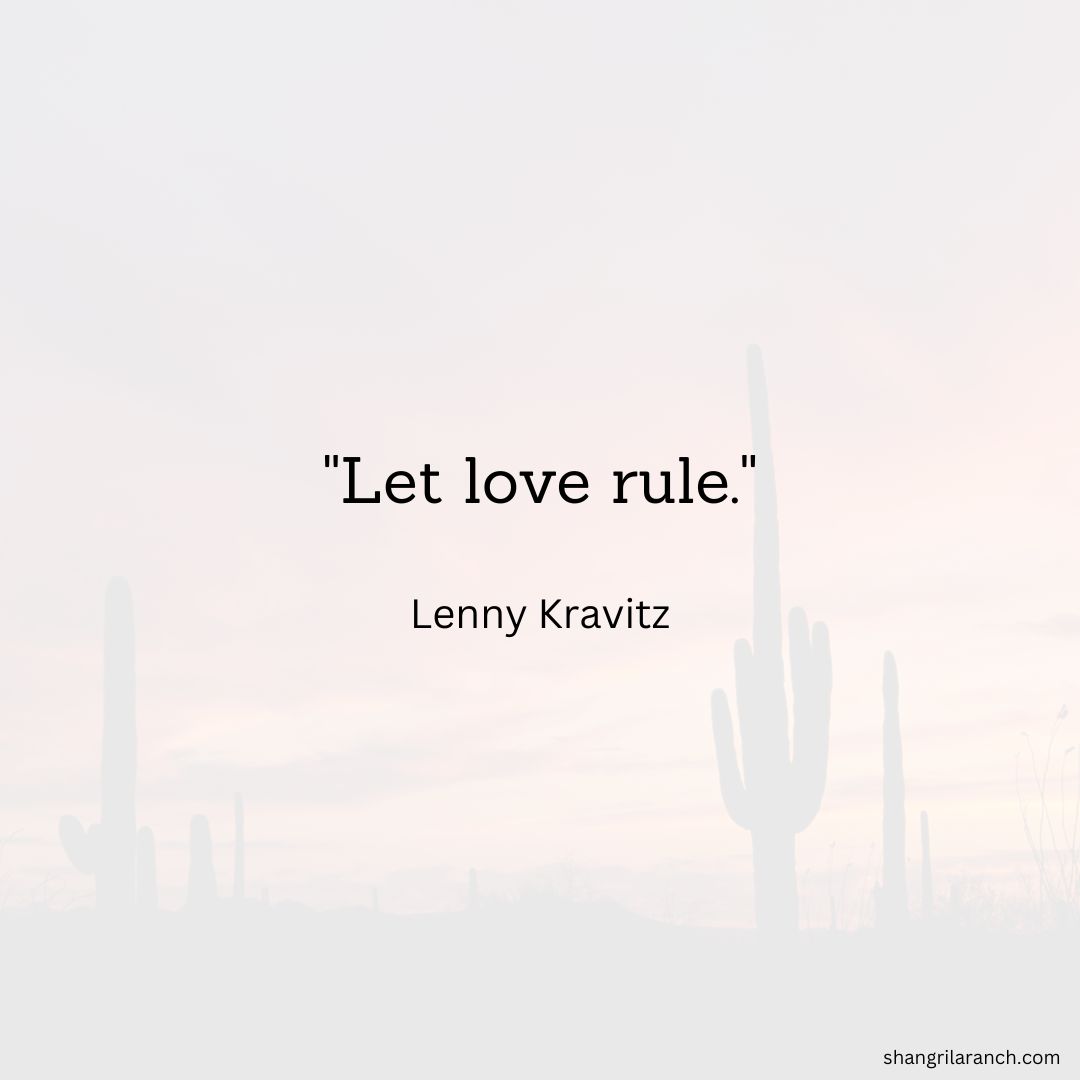 Love should always be at the heart of everything we do. Celebrate love and kindness today - let's make it our mission to spread positivity in everything we do! #lettheloverule #loveandkindness shangrilaranch.com