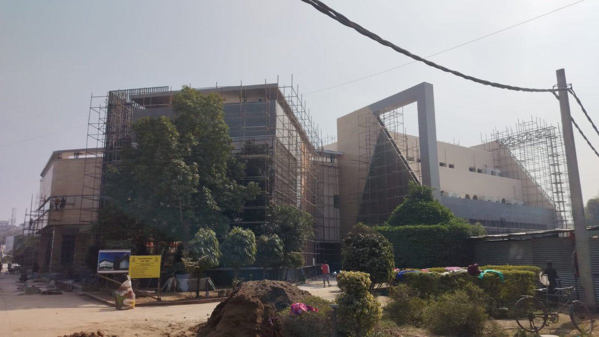 ankeetsharma99's tweet photo. The ongoing renovation project of the Indira Gandhi Planetarium, Patna
#Patna https://t.co/rKYmGhqeNI