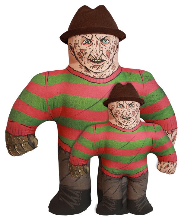 FreddyInSpace's tweet image. Been a bit since I've given these a plug. Years ago, I created a line of "Horror Buddies" with @horrordecor &amp;amp; artist Matt Ryan, based on the Wrestling Buddies I had as a kid. They're still available - in two sizes! - and I still think they're the coolest: horrordecor.net/collections/ho…