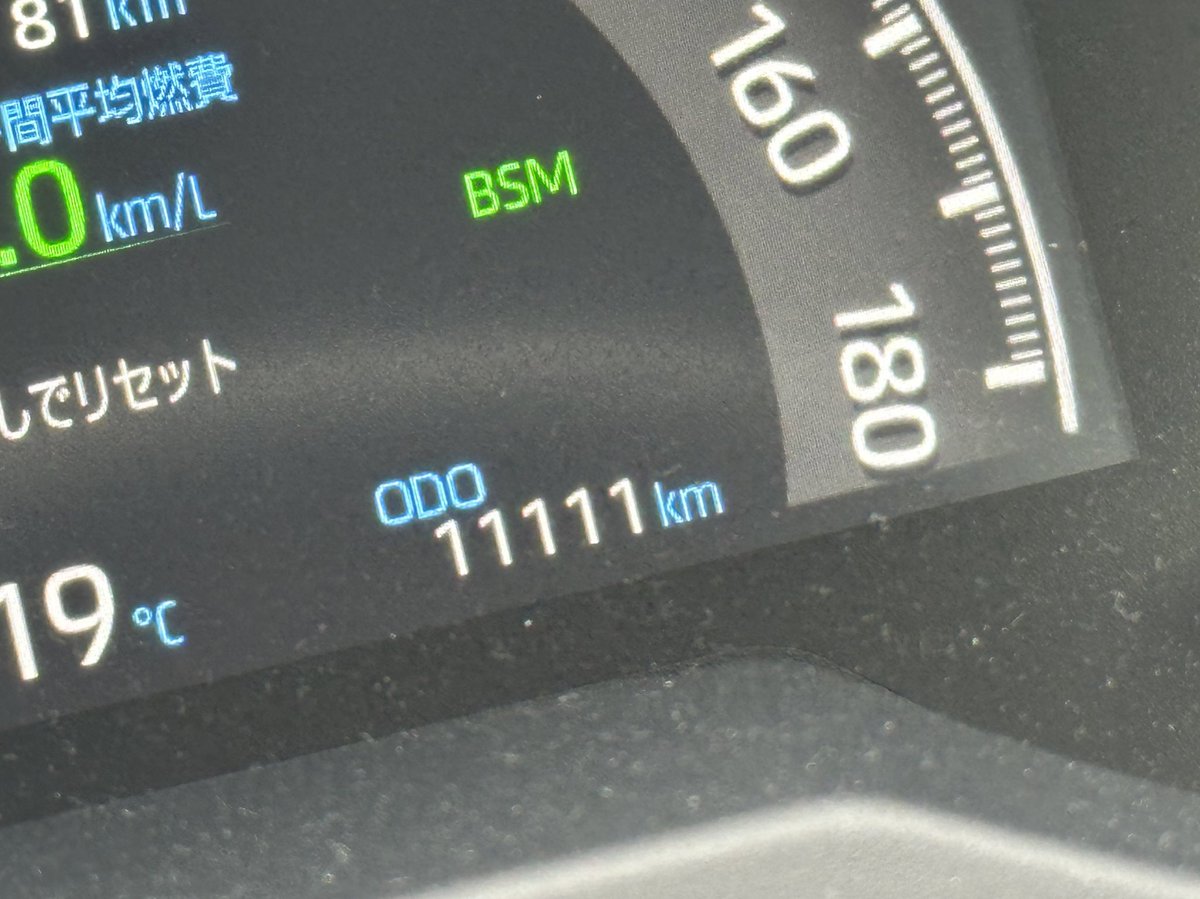 yu_rav4's tweet photo. 11,111 kmᐠ( ᐛ )ᐟﾜｯｼｮｰｲ✨ https://t.co/IrtqYs3zQE