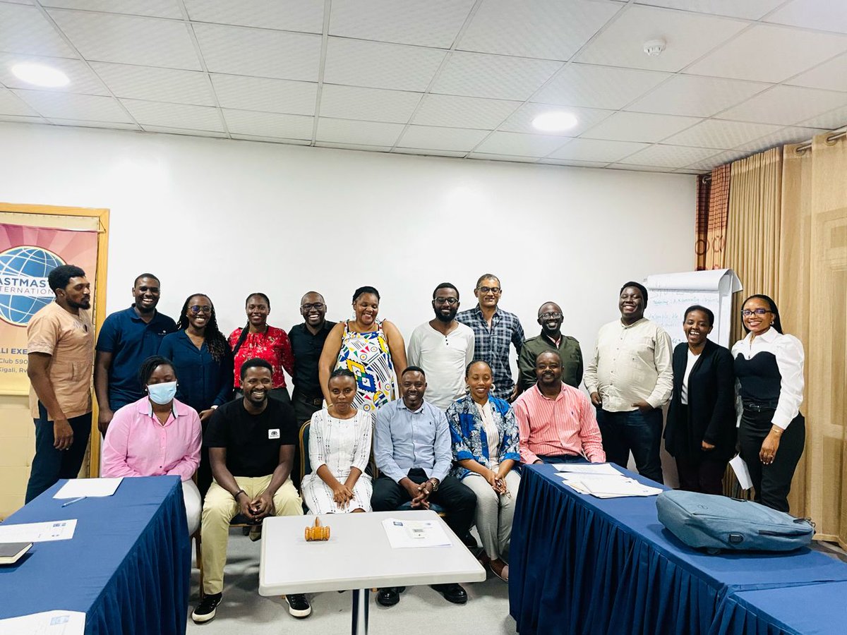KglExecutivesTM's tweet photo. Our latest Meeting on 08-02-2024 was one of the books ;
The enthusiasm was palpable and our speakers imparted insightful quotes worth remembering.

Join our next meeting this coming Thursday on 22-02-2024

#kigaliexecutivestoastmasters
#publicspeaking https://t.co/XQyIqRpaQb