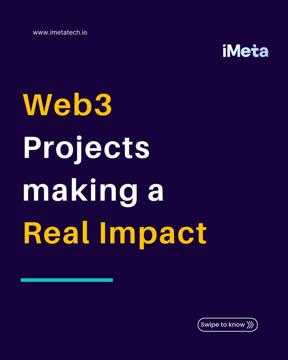 imetatech's tweet photo. Top Web3 #goats you need to know.

Strong decentralization protocols, rewarding ownership mechanism and Governance are the core principles behind.

#decentralization #web3 #rewards #blockchain #browser #musicstreaming #domainsale #socialmedia #Web3Gaming #Web3War #cryptomarket https://t.co/yqMJxNhn3e