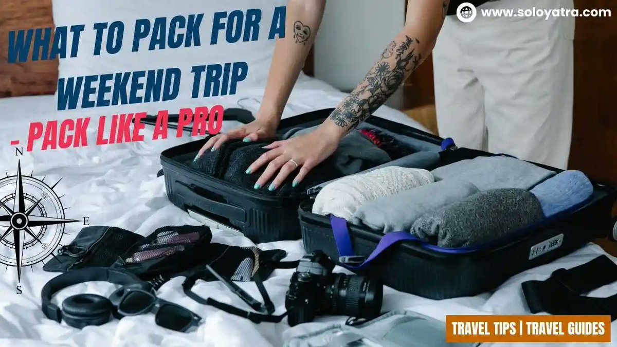 soloyatra's tweet photo. Pack like a pro with insights into essential travel items, smart packing strategies, &amp; must-haves for a stress-free &amp; enjoyable weekend.

#weekendtrip #packingtips #TravelEssentials #packlikeapro #travelhacks #travelgear #packinglist #TravelSmart #packing

https://t.co/shPXXhHZ9o https://t.co/wR1XJocoLy