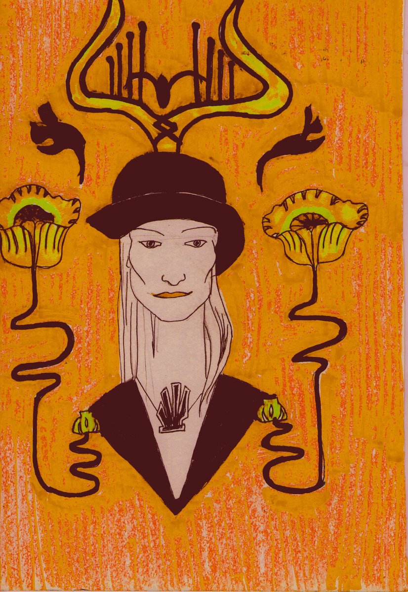 FatherCrow's tweet image. Occasional fathercrow Image no. 74: K #drawing #art #artistsontwitter #artontwitter #illustrationart