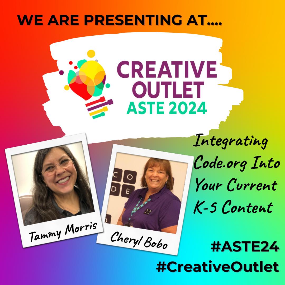 Any T, any background can incorporate computer science ed into regular content areas. Forever-free &amp; fun way to teach Ss about CS, reinforce learning in other subject areas &amp; meet core subject standards. Hands-on! Tuesday, Club Room 2, 8-11:30 #ASTE24 <a href="/codeorg/">Code.org</a>