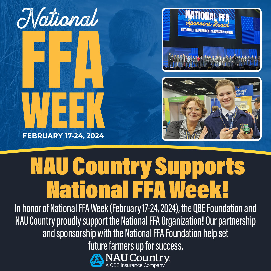 naucountry's tweet photo. NAU Country is Celebrating National FFA Week! Share your FFA stories with us and use #FFAweek in the comments below! NAU Country is committed commitment to serve and support FFA in the many years ahead! https://t.co/NyAImKxxfZ

#FFAWeek24 #FFAWeek2024 #FFA #NationalFFA https://t.co/kBlD8Ezf3r