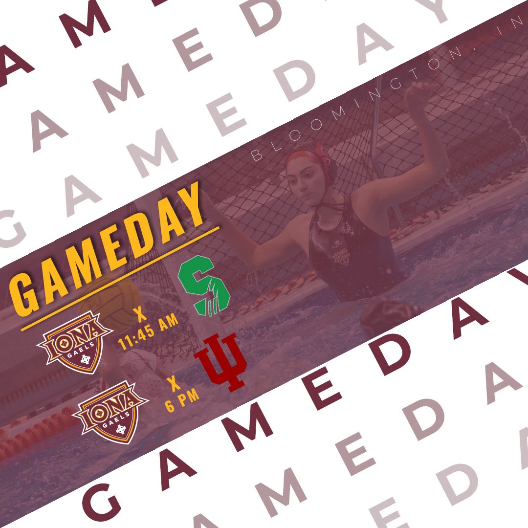 #GAMEDAY!!! #IWWP takes on Salem and Indiana in Bloomington, IN. Find watch links on IonaGaels.com! #GaelNation | #MAACWP