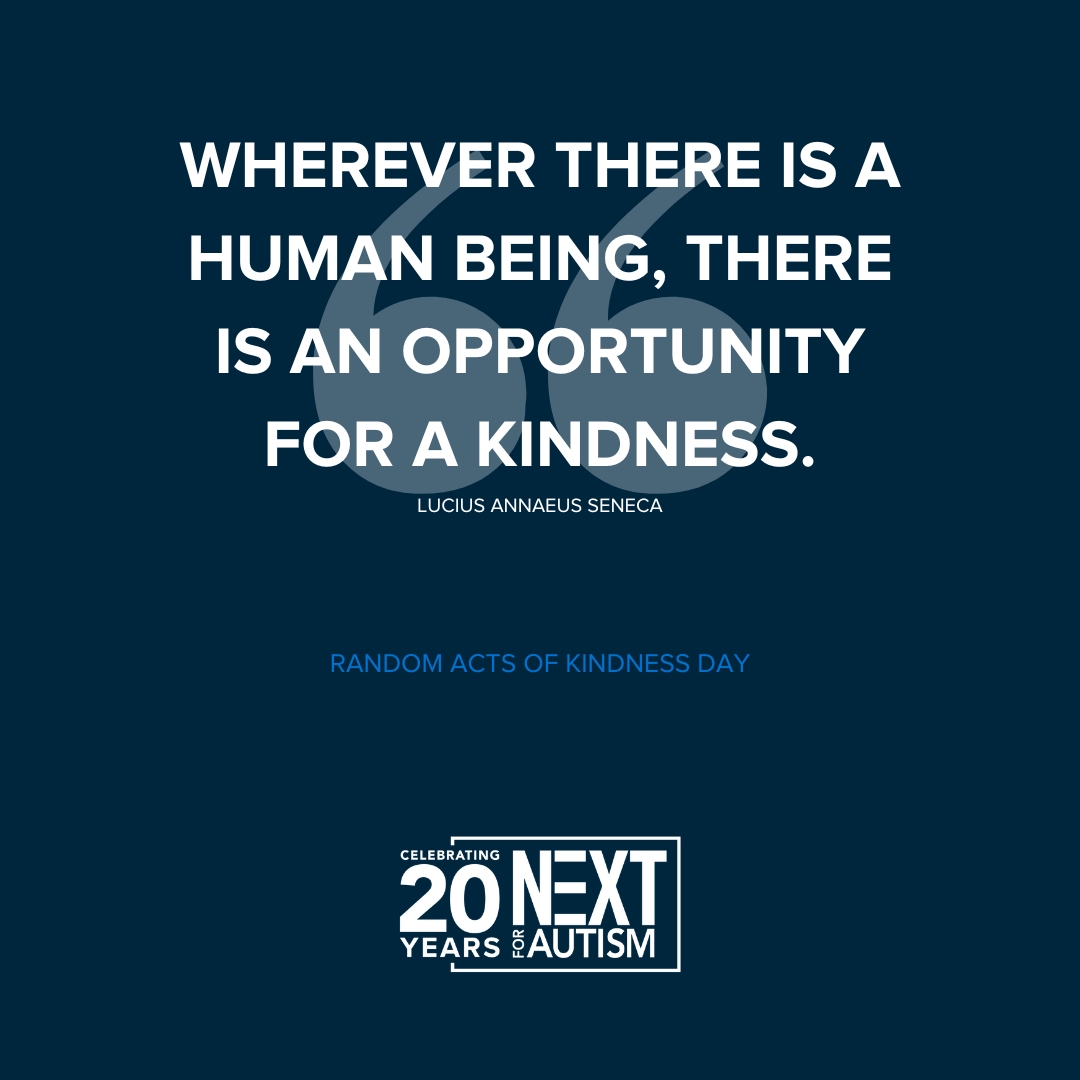 There is always an opportunity for kindness. This is your reminder to share a random act of kindness today. #RandomActsofKindnessDay ❤️ 💙