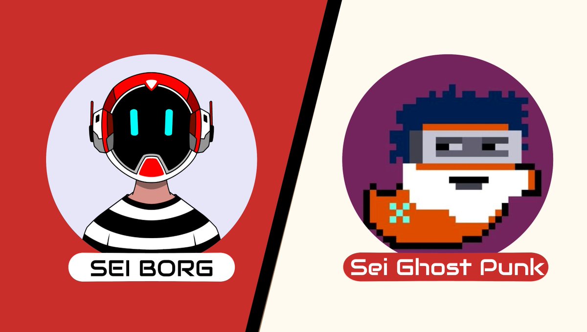 💫We're thrilled to announce our partnership with the incredible💫
<a href="/Sei_Borg_NFT/">SEI Borg</a> 🤝 @SeiGhostPunk 
👻 10 x OG Spots from SeiBorg
To Enter :-
➡️Like + RT + Tag 3 Friends
➡️ Follow <a href="/Sei_Borg_NFT/">SEI Borg</a> &amp; @SeiGhostPunk
➡️Drop Your SEI Wallet
Every Interaction will be WL📥