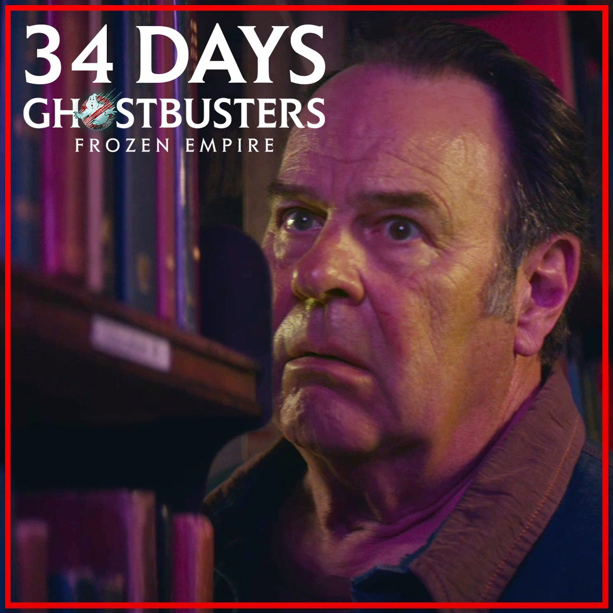 GBNewsdotcom's tweet photo. Ghostbusters: Frozen Empire arrives in theaters in 34 days! 🧊👻 https://t.co/IV5XXJypZ9