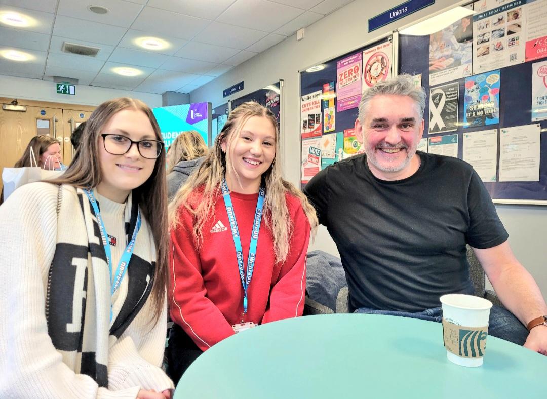Dr Peter Bolan (@peterbolan) on Twitter photo Discussing plans with our final year #international #tourism students <a href="/SarahArmour18/">Sarah Armour</a> and <a href="/HannahIrwin22/">Hannah Irwin</a> at our #ApplicantDay on #Coleraine campus this morning. Thank you both so much for your #enthusiasm and #support today and the individual attention you gave to our applicants Discussing plans with our final year #international #tourism students <a href="/SarahArmour18/">Sarah Armour</a> and <a href="/HannahIrwin22/">Hannah Irwin</a> at our #ApplicantDay on #Coleraine campus this morning. Thank you both so much for your #enthusiasm and #support today and the individual attention you gave to our applicants