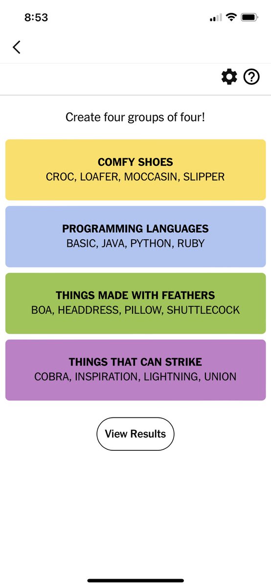 Yesterday’s #Connections puzzle. <a href="/Crocs/">Crocs</a> may want to let <a href="/nytimes/">The New York Times</a> know that CROCS is a #trademark and there is no such thing as a croc. #genericide #escalator #aspirin