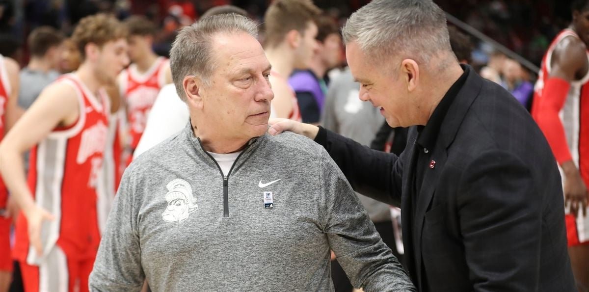 Bucknuts247's tweet photo. #MichiganState's Tom Izzo worries Chris Holtmann's firing is a "disturbing" trend in college basketball.
https://t.co/YDhrnkSTOX https://t.co/ERzpKWnyEo