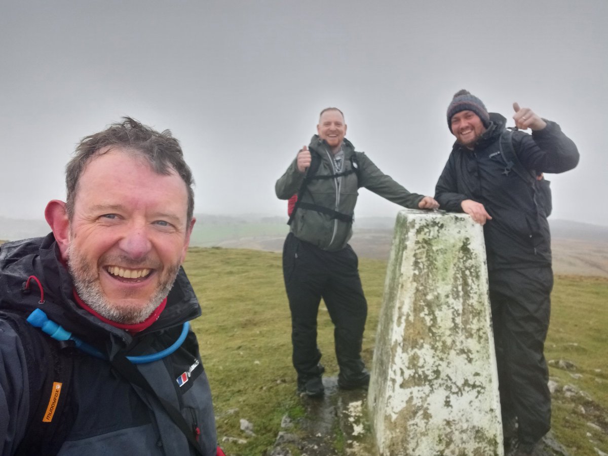 Tough and wet walk up Moel Penderyn and along the side of the Afon Mellte with Matthew Evans and Laurence Morgan today. Great training for the #BikeBoatBoot challenge for Tŷ Hafan 

You can support us on our Just Giving page justgiving.com/campaign/bike-…